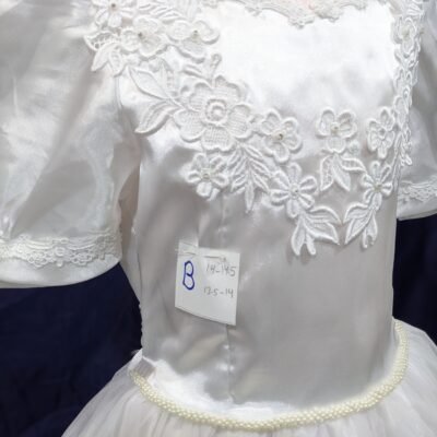 stunning white girl dress