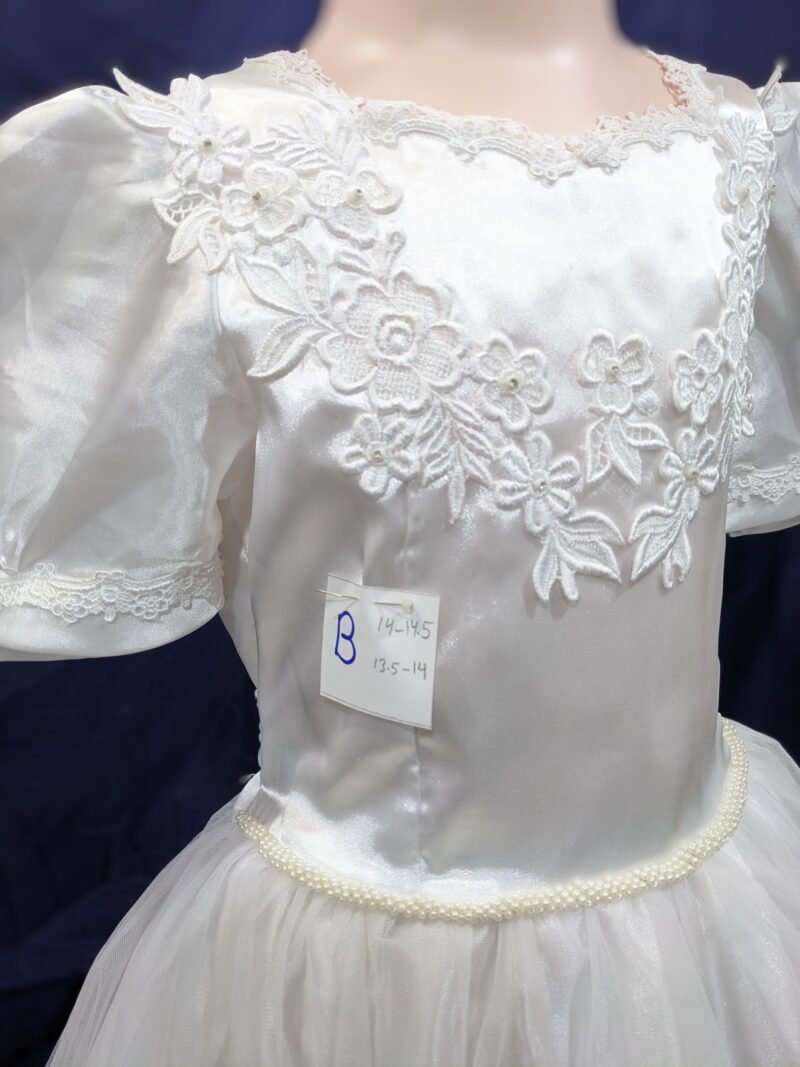 stunning white girl dress