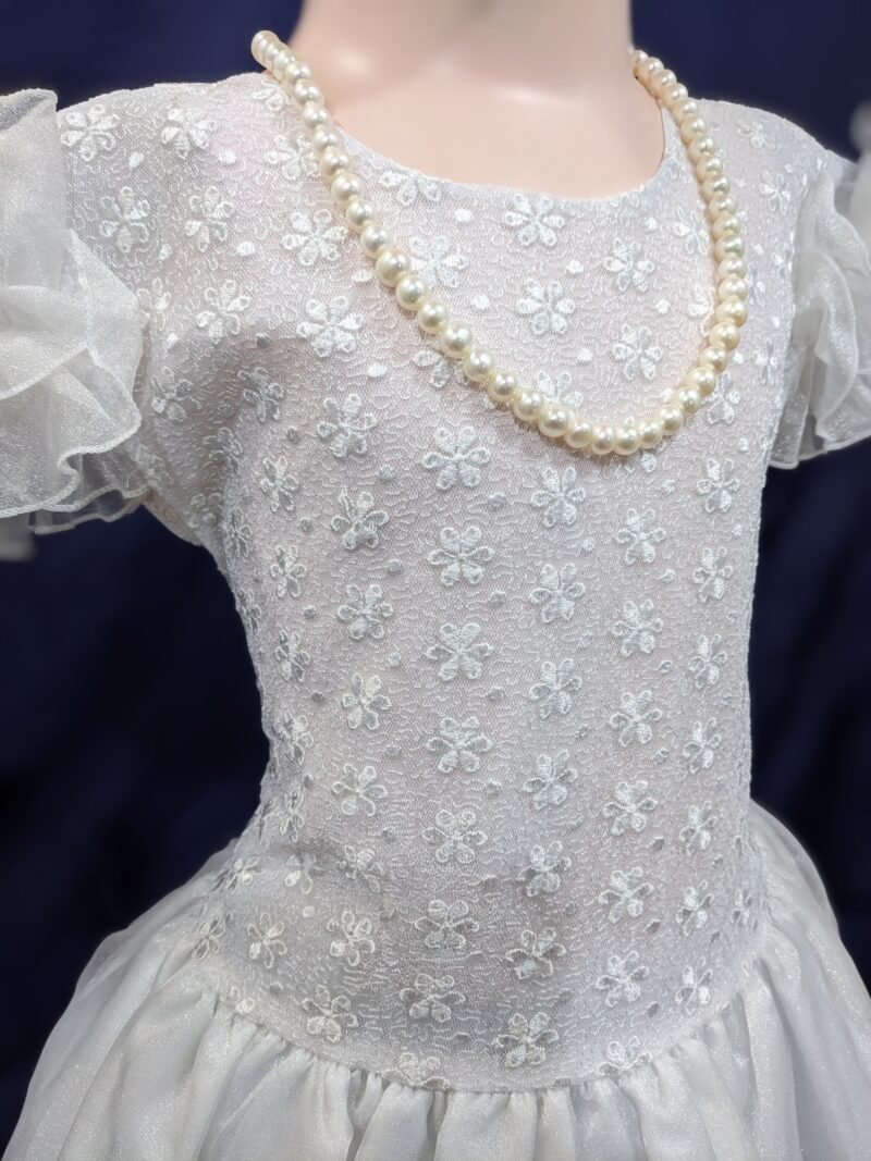 White girl dress
