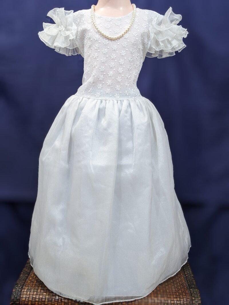 White girl dress