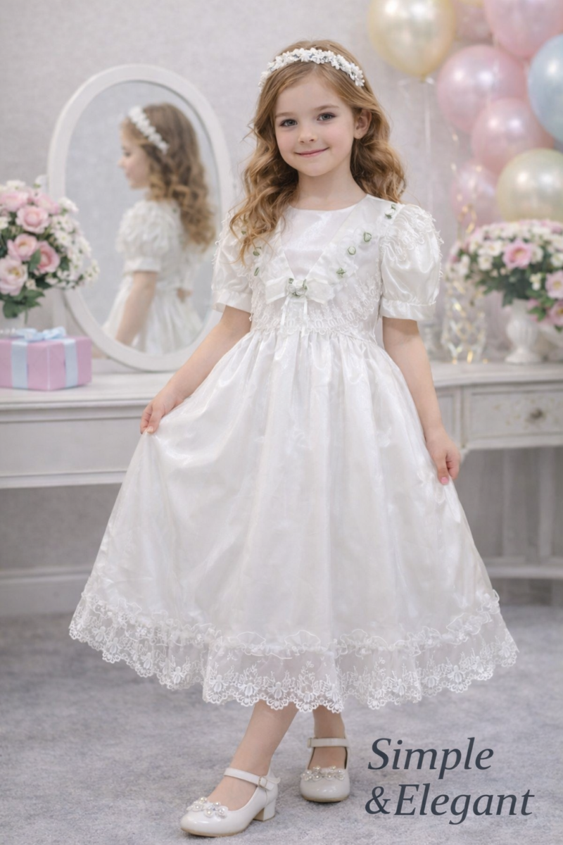 Delicate girl dress
