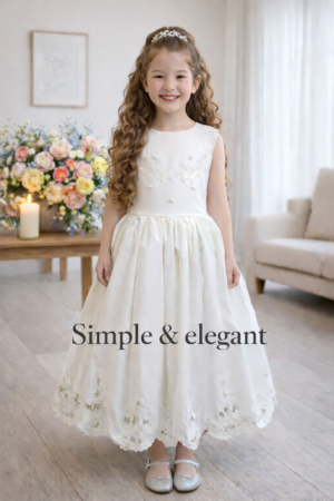 Delicate girl dress