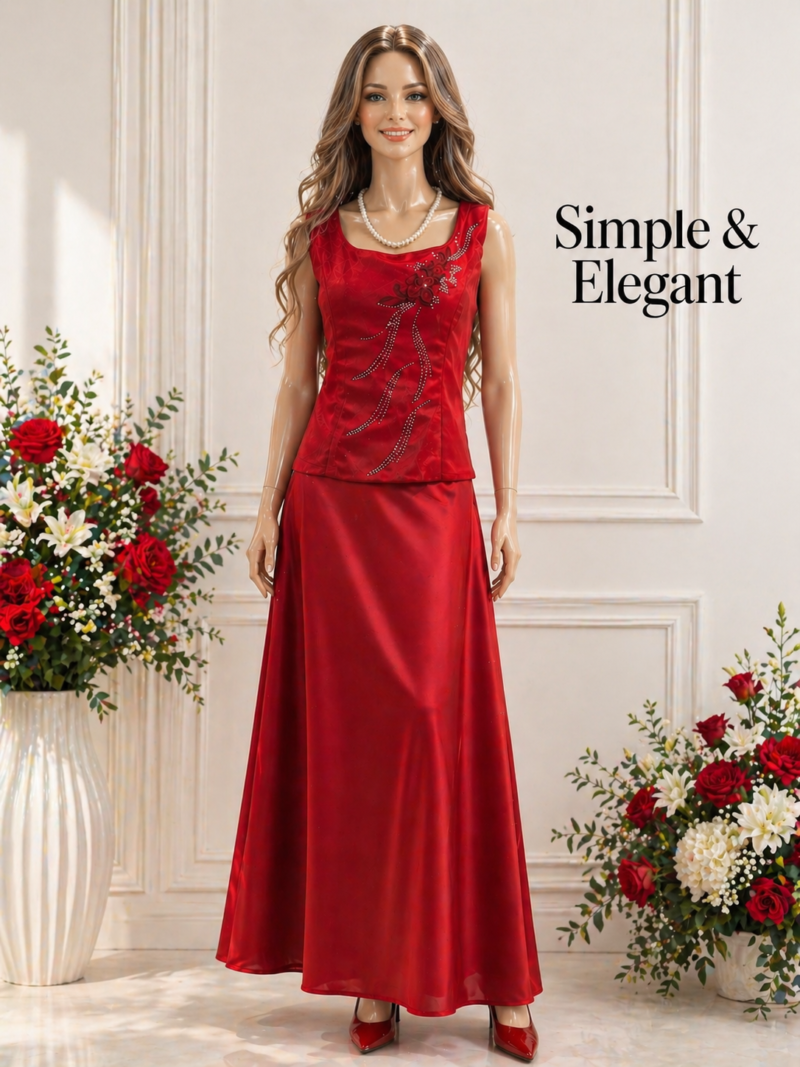women 2 piece dress