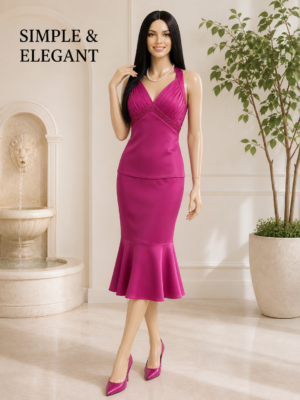 women 2 piece dress