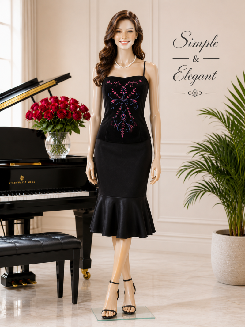 women 2 piece dress