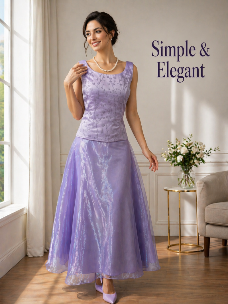 woman 2 piece dress
