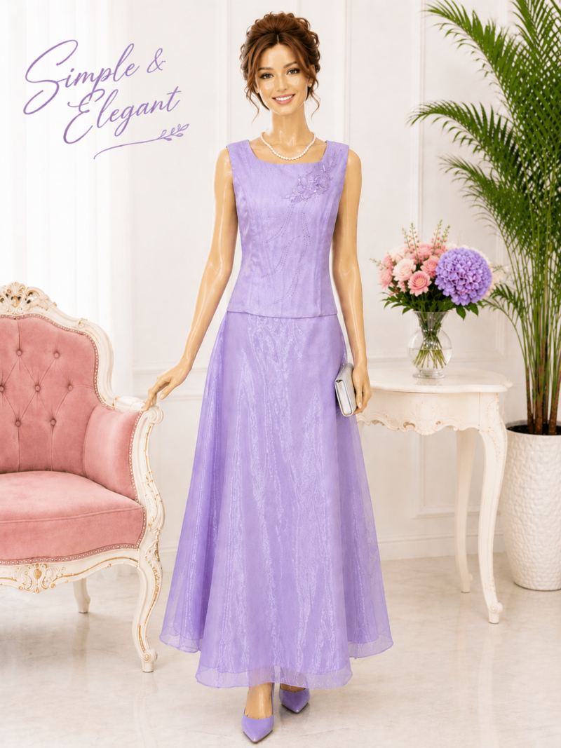 woman 2 piece dress