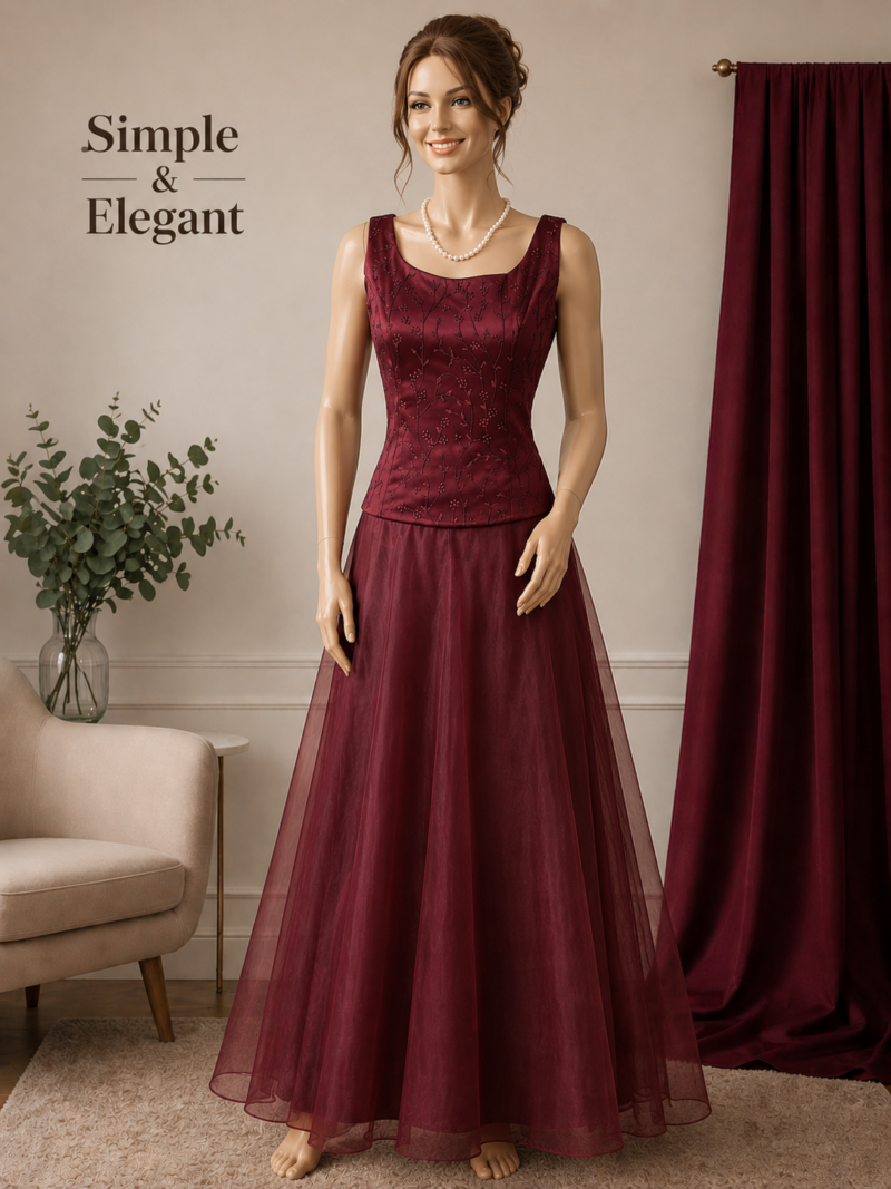 woman 2 piece dress